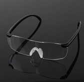 Vergrootglas bril - loepbril - 160% vergrotend - extreem helder glas voor perfect zicht - Bril met vergrotende functie - vergrootbril - bril-