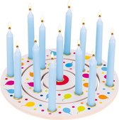 Kaarsenplateau - Verjaardag set - Ballonnen - Verjaardag versiering