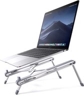 Laptop Standaard Verstelbare Computer Houder Notebook Standaard Opvouwbaar Draagbare Lichtgewicht Compatibel Chromebook Compatibel met MacBook Pro 15, Mac Air 13, iPad Air 4, Dell enz. Aluminium