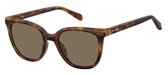 Fossil Zonnebril 3103/g/s Dames Cat.3 Wayfarer Bruin