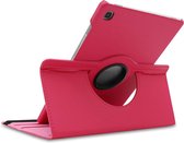 HB Hoes Geschikt voor Samsung Galaxy Tab A7 Lite 8.7 inch Roze - Draaibare Tablet Case met Standaard