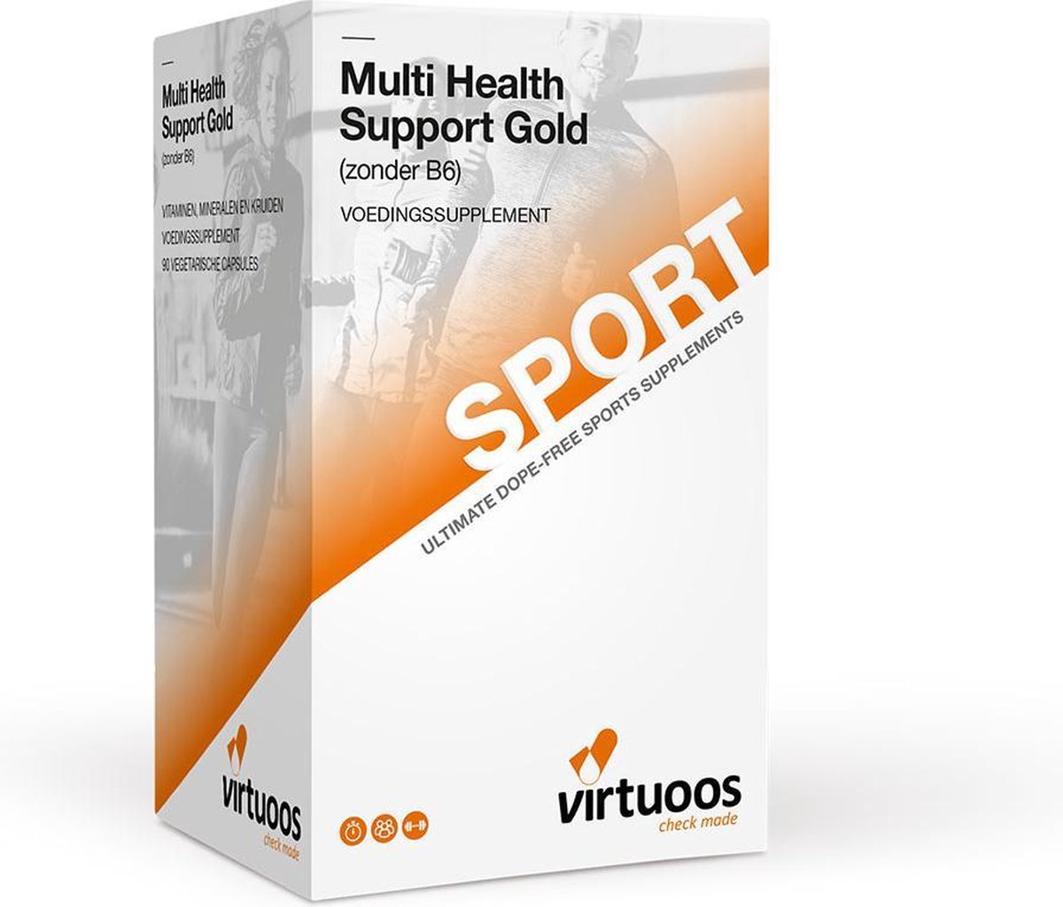 VIRTUOOS - MULTI HEALTH SUPPORT GOLD (ZONDER B6) - 90 CAPSULES