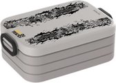 Mepal Broodtrommel – Grijs - Large - Bandenspoor - 4x4 Offroad