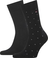 Tommy Hilfiger Sock Dot 2P Heren Sokken  - Maat 43/46