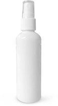 Wit Spray flesje met verstuiver - 100 ml - lege sprayflacon - spray bottle - reisflesjes - Aroma diffuser - Hervulbaar
