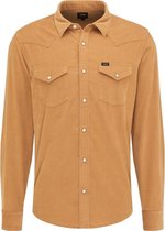 Lee REGULAR WESTERN TOBACCO BROWN mannen Shirt XL