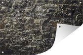 Ancien mur avec pierres usées 180x120 cm XXL / Groot format!