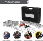 Tools PRO dopsleutelset - 108 onderdelen - voor autoreparaties caravan vakantie vaderdag