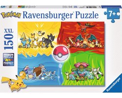 foto van Ravensburger Verschillende Pokemons puzzel - legpuzzel - 150 stukjes