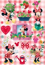 Minnie Mouse - A4 Stickervel - Hologram stickers - Grote Stickers