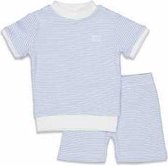 Feetje Wafel Pyjama Kort Blauw MT. 62