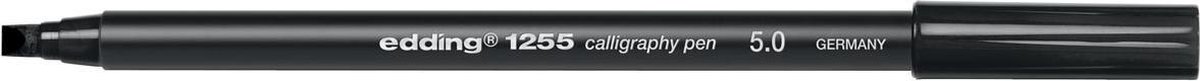 edding 1255 kalligrafiestift 5,0 zwart