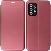 BestCases - Samsung Galaxy A72 5G Hoesje - Samsung Galaxy A72 5G Slim Folio Case - Samsung Galaxy A72 5G Telefoonhoesje - Bordeaux Rood
