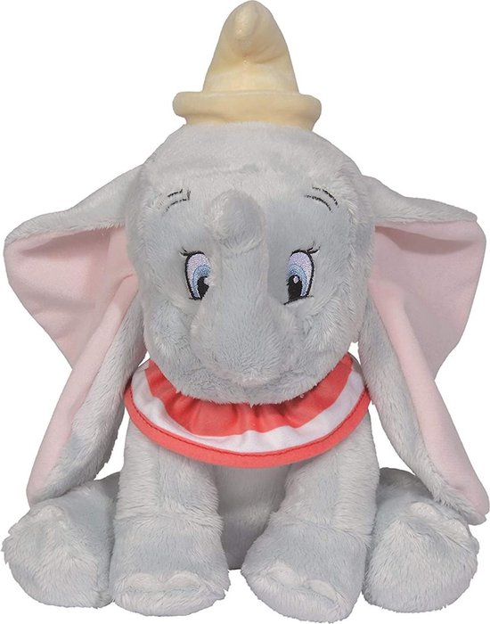 Nicotoy Disney Dumbo 40 Cm Pluche Grijs bol.com