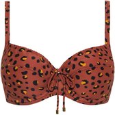 Cyell  Wild At Heart Bikini Top Beugel Bruin 42 D