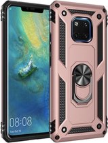 Huawei Mate 20 Pro | Roze | Magneet voor autohouder - met Kickstand