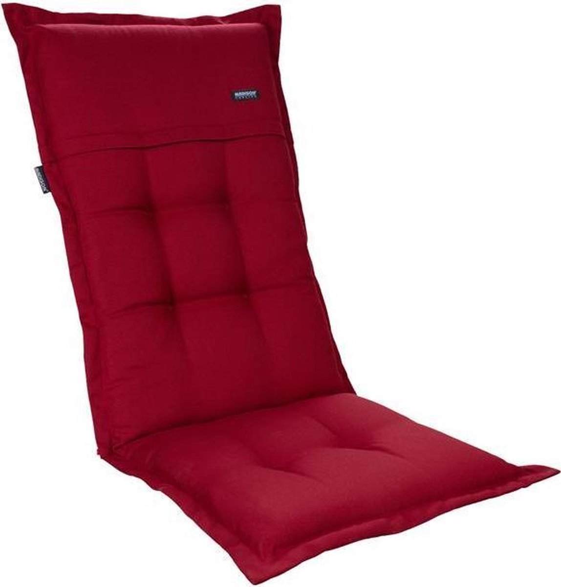 Chilly Piley Tuinkussen Voor Poly Rotan Meubelen Tuinstoel Kussens Hoge Rug Zitkussen Zitkussen Tuinstoel Wasbaar Uitneembaar Met Rits (Zit 60x60x15 Grijs