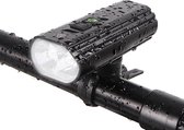 USB oplaadbare-fietsverlichting-verschillende standen-zeer velle lamp-voorlicht-fietslampje-bicycle light-high-low