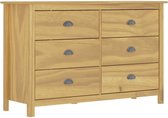 Medina Dressoir Hill Range 125x40x80 cm massief grenenhout