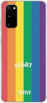 6F hoesje - geschikt voor Samsung Galaxy S20 -  Transparant TPU Case - #LGBT - #LGBT #ffffff