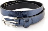Kidzzbelts Meisjesriem 1881 - Blauw  - 55 cm