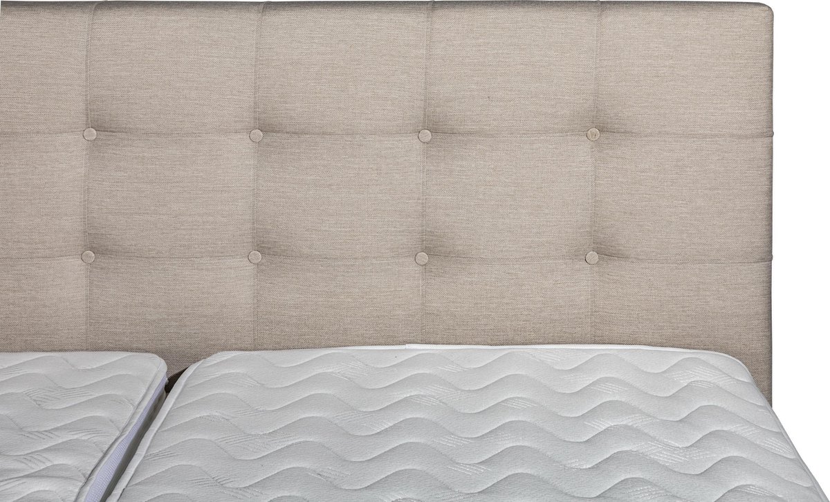 Anno 1588 Elektrische Boxspring LUXA - Pocketvering - Luxe Topper - Beige - 180x200 cm - Inclusief Montage + Dekbed en Kussens thumbnail 7