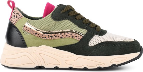 Ps Poelman Sneaker Groen/Multi 18582X7 - Vergelijk prijzen