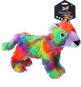 FantaZoo - Hondenknuffel - Luipaard - Van gerecycled materiaal - L