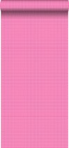 ESTAhome behang fijne stippen roze - 115706 - 53 cm x 10,05 m