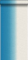 Origin behang dip dye motief turquoise - 346936 - 53 cm x 10,05 m