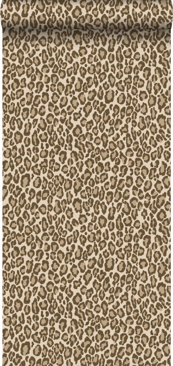 ESTAhome behangpapier panterprint bruin - 139152 - 0.53 x 10.05 m