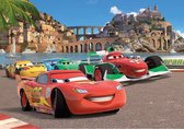 Disney fotowand Cars bruin, rood en groen - 600361 - 360 x 254 cm