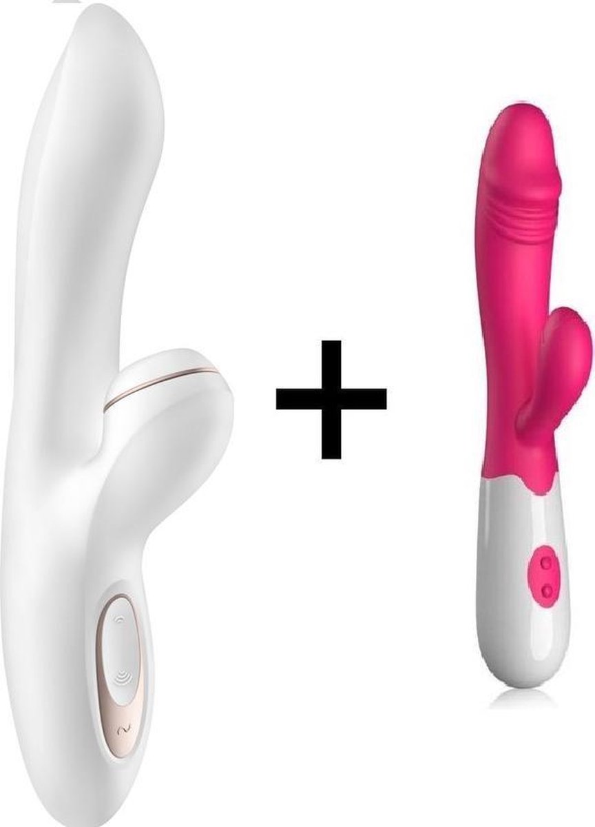 Bol.com Satisfyer Pro Plus Gspot met Easylove Tarzan Vibrator Combinatie Voordeel Set aanbieding
