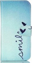 Samsung Galaxy S20 Bookcase hoesje met print - Smile