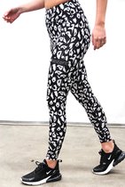 Siistent - Sportlegging Leopard Black&White