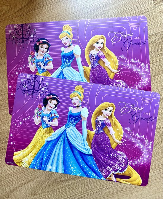 Disney Princess Placemats 2 stuks | bol.com