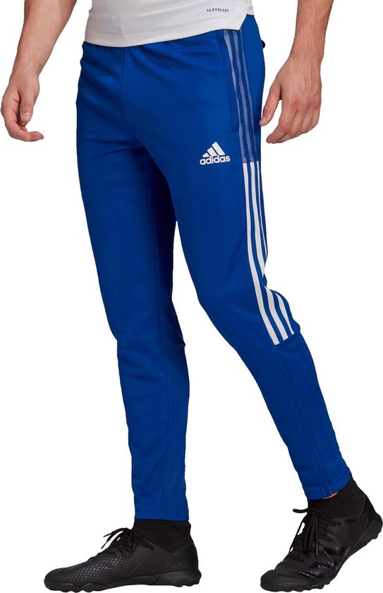 adidas 21 Sportbroek - Maat XL - Mannen - blauw/wit bol.com