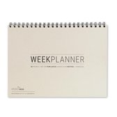 Weekplanner - 52 weken | Jaarplanner | Ongedateerd | Duurzaam | Desk Planner | PaperWise