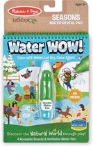 Melissa & Doug Let's Explore Water Wow! - ‘Onthul met water’-kleurblok - Seizoenen