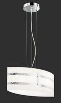 TRIO - Hanglamp Nikosia Zilver 50 cm