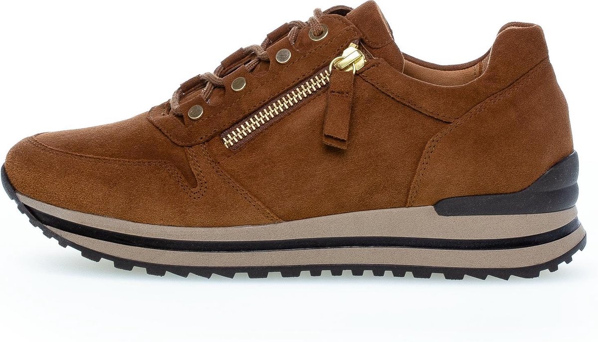Sneakers dames bruin hotsell