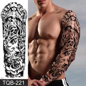 Prachtige Christendom Tattoo | Kruis | Mooie Neppe Tattoo | Jezus | Tatoeage | Tijdelijke Tattoos | Nep Tatoeage | Dames Tatoeage | Temporarty Tattoo | Fake Flower Tattoo | Langdurige Nep Tattoo | Christendom | Gaaf | Cool