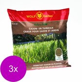 Wolf-Garten Natura Bio Gazon & Tuinkalk - Gazonmeststoffen - 3 x 5 kg