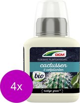 Dcm Meststof Vloeibaar Cactus - Siertuinmeststoffen - 4 x 250 ml Bio