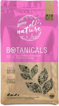 Bunny Nature Botanicals Mix Smalle Weegbree & Rozenbloesems Weegbree&Rozenbloesem - Kruidenvoer - 120 g