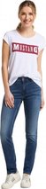 Mustang Sissy Slim blue med wash dames jeans spijkerbroek - maat W34 / L32