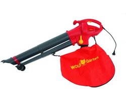 foto van WOLF-Garten Elektrische bladblazer LBV 2600 E - motor 2600 Watt - opvangzak 50 liter - reductie ratio 10:1