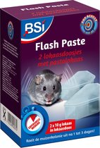 BSI - Flash Paste Pastalokaas- Ongediertebestrijding - 2 lokaasdoosjes met 10 g lokaas