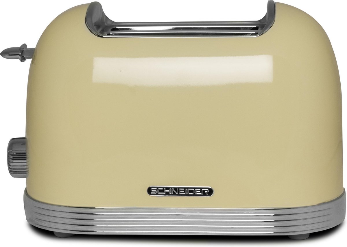 Schneider SCTO2CR -  Broodrooster - 2 sleuven - Cream