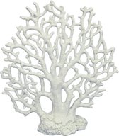 Aqua Della Octokoraal - Aquarium - Ornament - 19x6x21 cm Wit